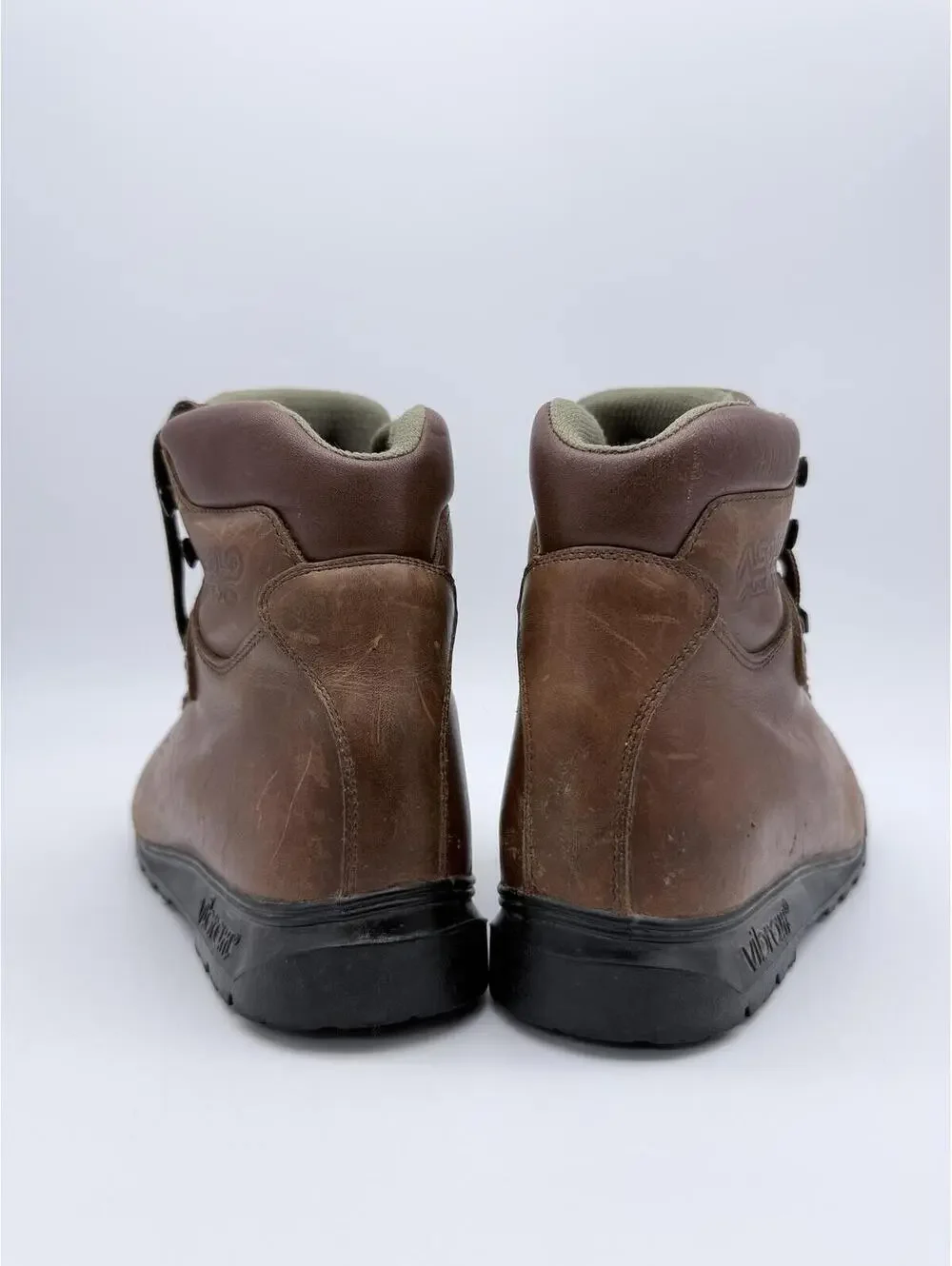 Asolo AFX 520 Women's Gore-Tex Leather Hiking Boots Brown Size 9 Vintage - Picture 6 of 13